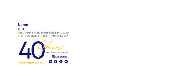 email signature